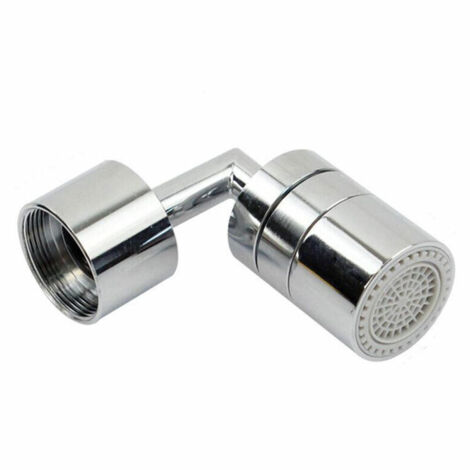 Trade Shop - Filtro Anti Schizzo Universale Per Rubinetto Bagno In Ottone Cromato Lucido 52998 - (1/4)