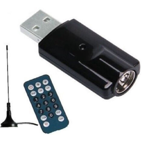 Trade Shop - Mini Dvb Digital Terrestrial Tv Recorder Pc Desktop Coaxial Cuadero Coaxial -