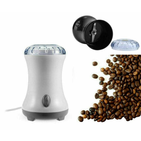 Trade Shop - Molinillo Eléctrico De Café Especias Pimienta Nueces 200 W Capacidad 70 Gr Cuchillas De Acero 601 - (1/4)