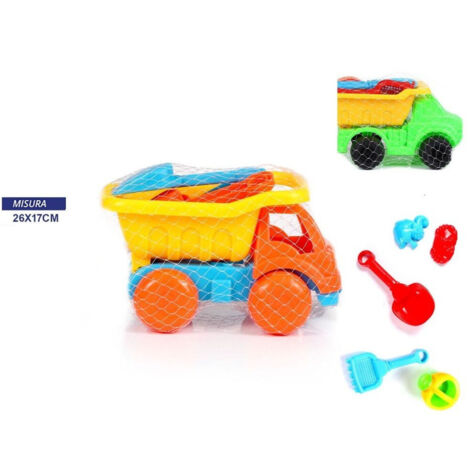 Nave Cargo Giocattolo In Plastica Con Gru – Ideale Per Mare E Spiaggia – Regalo Bimbo - Foto 2
