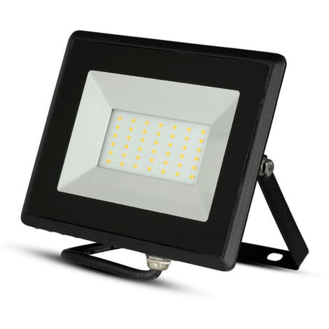 Trade Shop - Smd Led Proyecto 50w Color Nero Luce Calda 3000k For External Ip65 - (1/5)