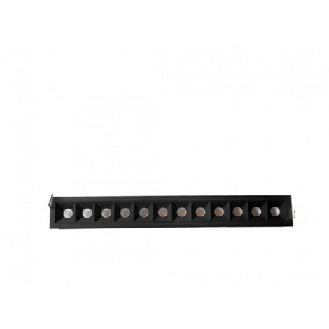 Trade Shop - Faretto Led Incasso 24w Soffitto Moderno Nero Luce 6500k 4000k 3000k Spot - (1/5)