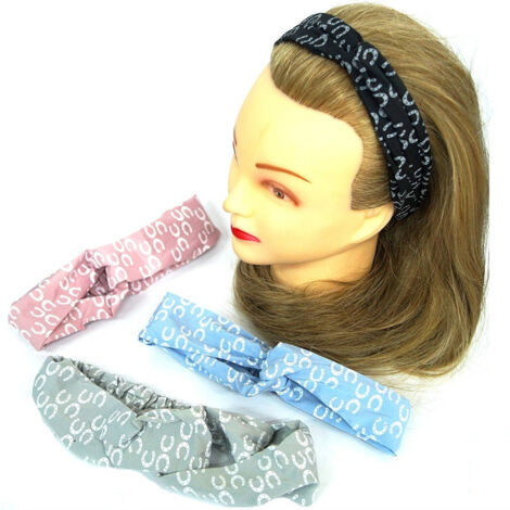 BELEVO 8 Pezzi Fascia Strette Per Capelli Donna, Fascia Elastica Capelli Bandana Donna Elastici Antiscivolo Da Sportiva Adatto Per Corsa, Yoga, Palestra