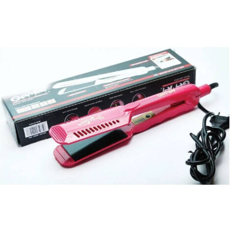Trade Shop - Piastra Larga Per Capelli In Ceramica Professionale Da 140° A 220° Geemi Gm-2927 - (1/5)