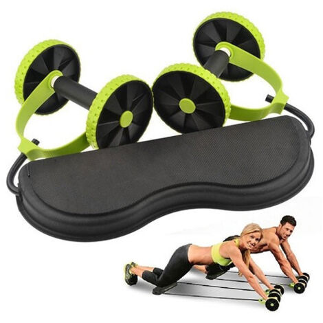 Trade Shop - Revoflex Xtreme Mini Palestra Multifunzione Per Allenamento Roller Addominali - (1/4)