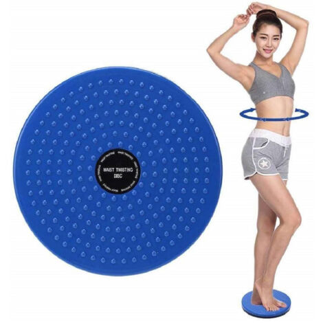 Trade Shop - Disco Slimmy Rotante Torsione Allenamento Per Gambe Vita Fianchi Tonifica Addome - (1/2)