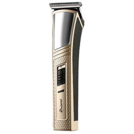Trade Shop - Tagliacapelli Professionale Gm-6128 Trimmer Regolabarba Elettrico Ricaricabile - (1/3)