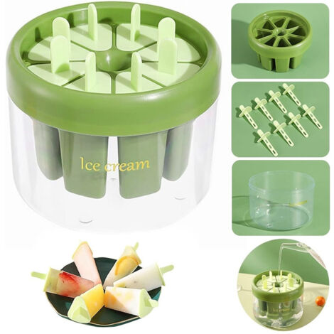 Trade Shop - Stampo Stampi Per 8 Ghiaccioli Bastoncino Ghiaccio
