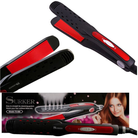 Trade Shop - Piastra Per Capelli Lisciante Corti Professionale Hair Straight Surker Ts-006 -