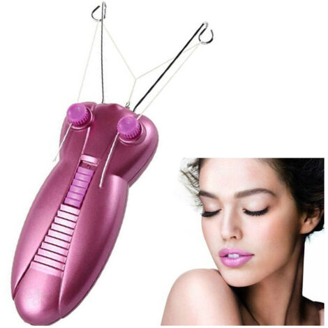 Trade Shop - Epilazione Con Filo Arabo Elettrico Epilatore Depilatore Viso Gambe Inguine -