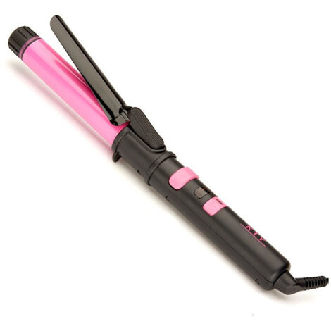 Trade Shop - Piastra Per Capelli Rotante In Ceramica Professionale 35w Liscio Ricci 2 In 1 - (1/5)
