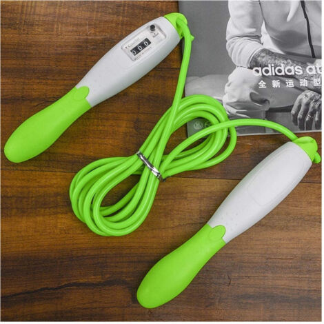 Corda Per Saltare Fitness FA Accessories – Regolabile In Nylon Con Maniglie Ergonomiche – Adulti