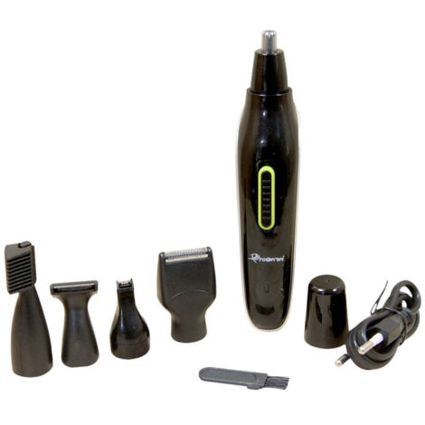 Trade Shop - Rifinitore Rasoio Elettrico 5in1 Naso Orecchio Capelli Trimmer Gm-3125 Ricaricabile - (1/5)