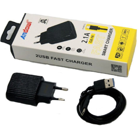 Caricabatteria per USB Typ C - Smartphone Brondi Supervoice / Magnum 4