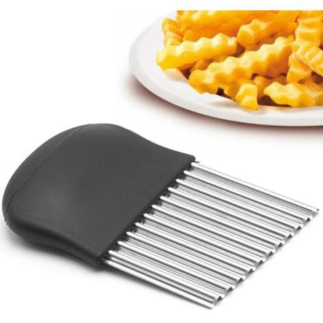 Trade Shop - Pliegue En Rodajas De Patatas De Patata De Patatas, Fichas Onduladas - (1/5)