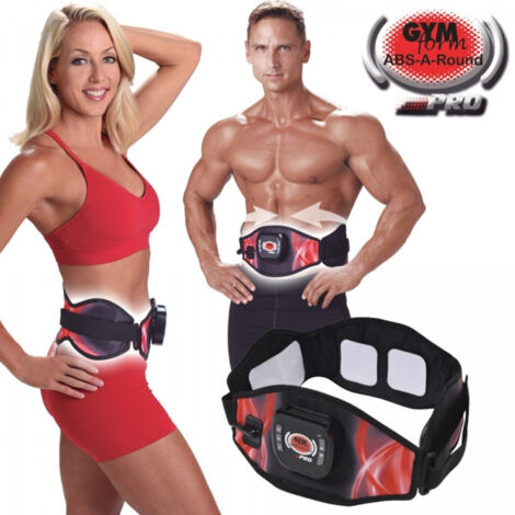 Trade Shop - Gym Form Abs A Round Pro Band Electrostimulator Abdominal Slimming Belt -
