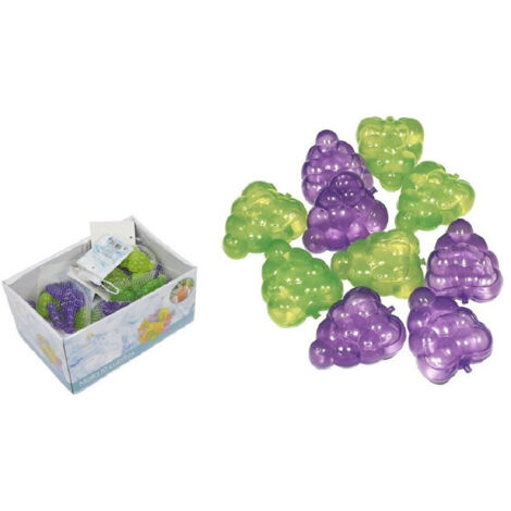 Trade Shop - Cubos De Hielo Falsos Colorful Freezer Cocktail Reutilizable Grabes Uvas - (1/2)