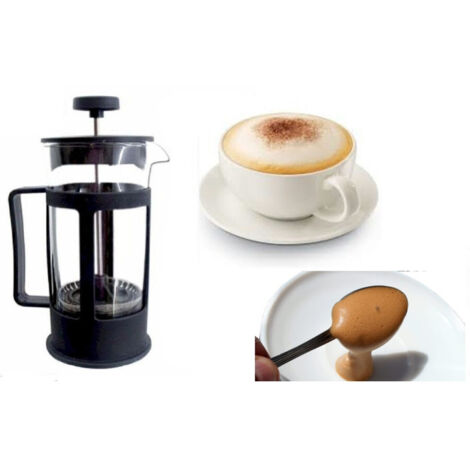 Té De Hierbas Vaso De Vidrio Con Filtro De Té De Hierbas 300 Ml De Café Con Leche - (1/2)