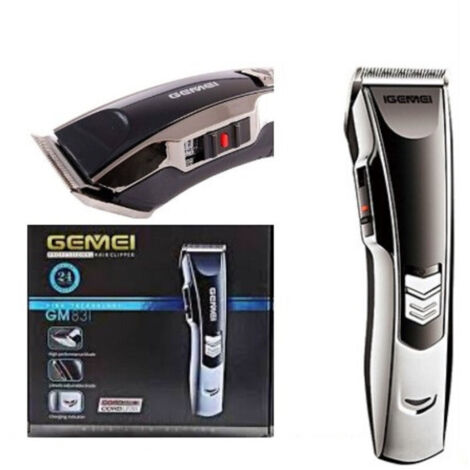 Recortador De Barba Profesional Recargable Sin Cable Gm-831 - (1/5)