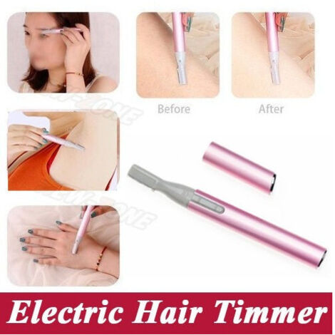 Trade Shop - Razor Comb Trimmer Forma De Cejas Quitar A Batería -