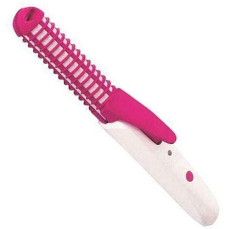 Plancha De Pelo Ondas Finas Frizz Cepillo Humedo Electrico 2en1 - (1/4)
