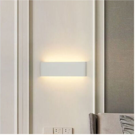 Trade Shop - Lámpara De Pared Led De Pared 15w Wall 15w Ip20 Double Led Cct Interruptor Cambiar Color De La Luz E57-b3c - (1/5)