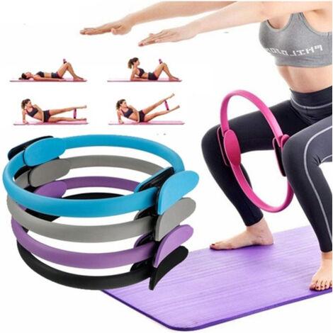 Aro Pilates Doble Agarre Muslos Brazos Antideslizante Resistente Yoga -