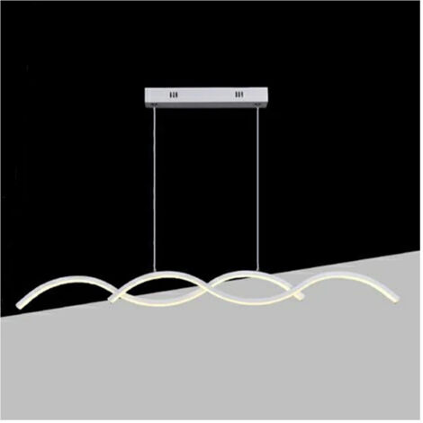 Trade Shop - Lámpara De Araña Led Moderna Twist 26w Cct Variable Light 3000k-6500k A43-3c -      Blanco (1/4)