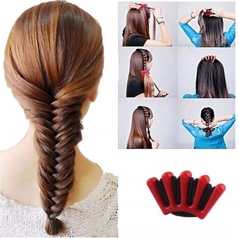 Trade Shop - Accesorios Para El Cabello Braider Braider Twist Braids Perfect Hairstyle Woman - (1/2)