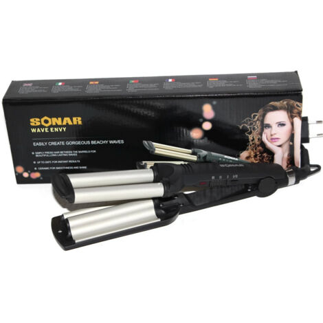 Trade Shop - Sonar Wave Envy Pelo Ondulado Metal Curling Iron - (1/4)