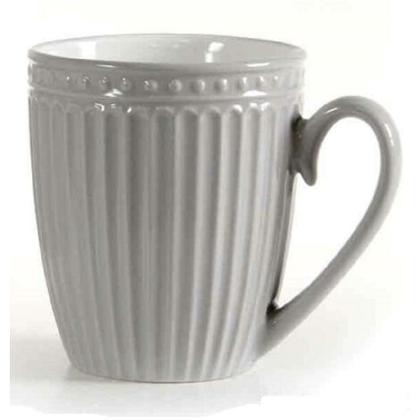 Trade Shop - Taza De Café Taza 340 Ml Organeza Deluxe Desayuno Varios Colores Surtidos 741029 - (1/3)