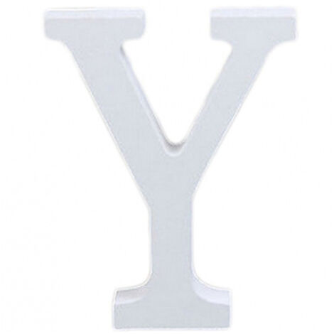 Trade Shop - Letras De Letras Y En Blanco Hadra H 11 Cm Decoración Muebles De Boda -