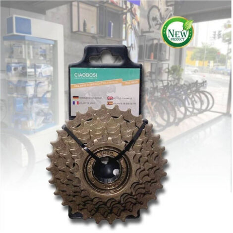 Trade Shop - Volante 7 Velocidad Para Bicicleta Bicicleta Mtb Piñones De Casete 12-28t Repuestos Zx-9920 - (1/3)