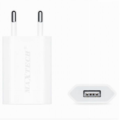 Trade Shop - Serie De Iphone 5v - 1000ma Maxtech Ca-s013 - (1/2)