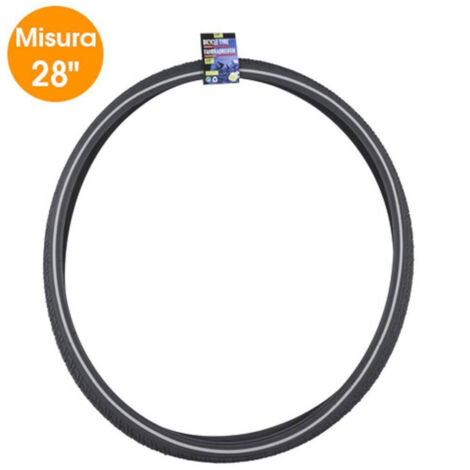Trade Shop - Carrera Reflectante De Neumáticos De Bicicleta 28 "1.75 Con La Rueda De Bioca - (1/2)
