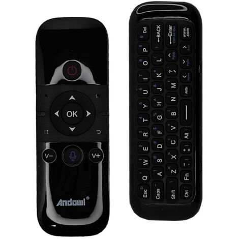 Trade Shop - Control Remoto Control Remoto Teclado Inalámbrico Mouse De Aire Q-a259 Para Caja De Tv Inteligente - (1/5)
