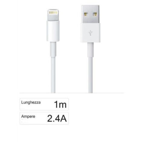 Trade Shop - Datos De Cuadro Usb Y Ricarica Para Ipad Ipad Iphone Lightning Usb 1mt Maxtech F-ip019 - (1/2)