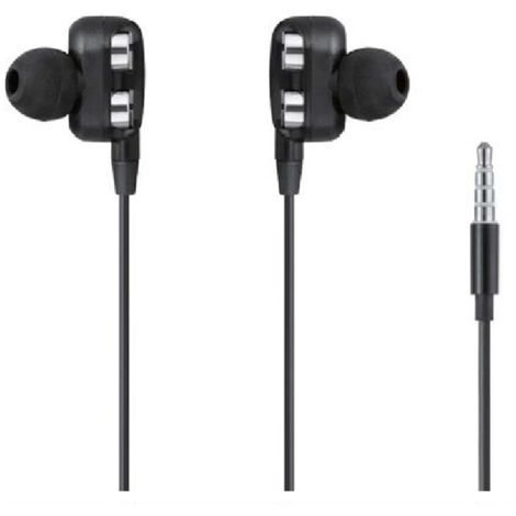 Trade Shop - Auriculares Auriculares En Ore Aux Aux 3.5mm Cable 1.2mt Smartphone Smartphone Au-9t001 - (1/4)