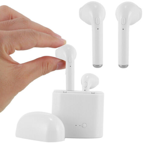 Trade Shop - Auriculares Inalambricos I7s Tws Bluetooth V4.2 Wireless Android Ios Headphones Sport - (1/3)