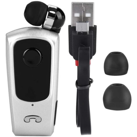 Trade Shop - Auricolare Wireless Altoparlante Bluetooth 5.1 Stereo Retractive Q-he626 - (1/5)