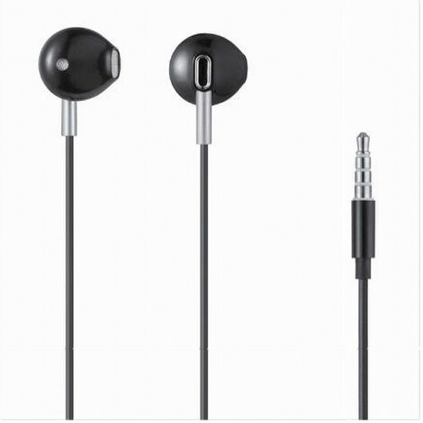 Trade Shop - Auriculares Auriculares En Ore Auriculares Aire 1.2 Metros Aux 3,5 Mm Conector Au-9t009 Smartphone - (1/4)