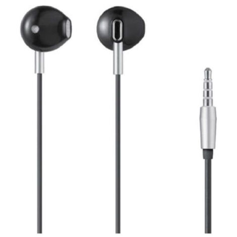 Trade Shop - Auriculares En Audífonos Para Auriculares Auriculares 1,2mt Aux 3,5 Mm Conector Para Teléfonos Inteligentes Au-9t008 - (1/4)