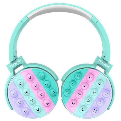 Trade Shop - Bambini Wireless Radio Bluetooth 5.0 Pieghevole Sd Usb Azzururro - (1/4)