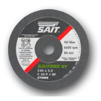 Trade Shop - Disco Per Flex Taglio Ferro Metallo Diametro 115 X 1.6 Saiteko Sait Eko -