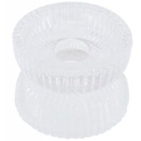Trade Shop - Portacandela Bifacciale Lanterna Bomboniera Matrimonio Decorazione Tea Light 5x7 -