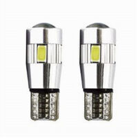 Trade Shop - Lampadine Di Posizione T10 Maxtech T-105630 12v 6led Canbus Lampadine Ultra Luminose -