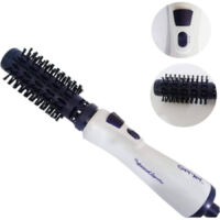 Trade Shop - Cepillo Giratorio De Aire Caliente Secador De Pelo Secador De Pelo Gm-4826 1000w Placa -