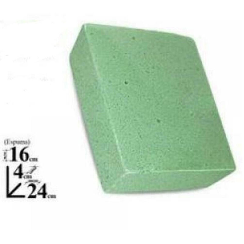 Flowerbox Oasis Bioline Deco – 2 Spugne Da Fiorista A Forma Di Cuore 30 Cm, Con Base In Legno E Supporto Pieghevole, Per Composizioni Floreali - 2