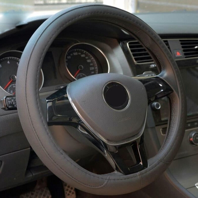 COPRVOLANTE DA CUCRE TPO PELLE NATURALE NERA NERO SPORTVO VOLANTE - Foto 11