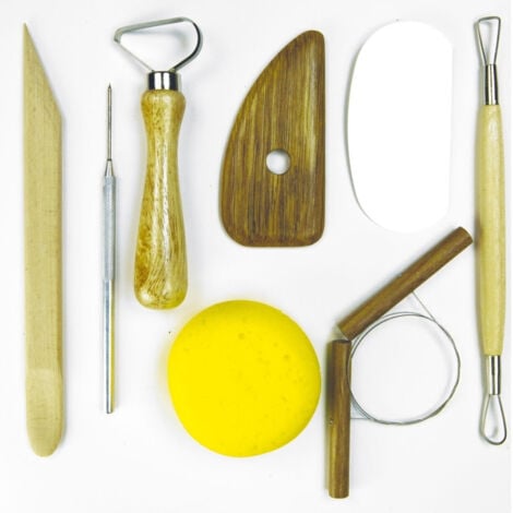 6-teiliges Tonwerkzeug Set - Professionelle Modellierwerkzeuge Für Keramik & Töpfern
